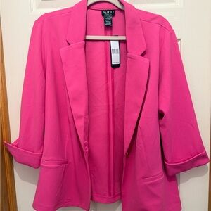 Soho Women's Vibrant Pink Blazer
